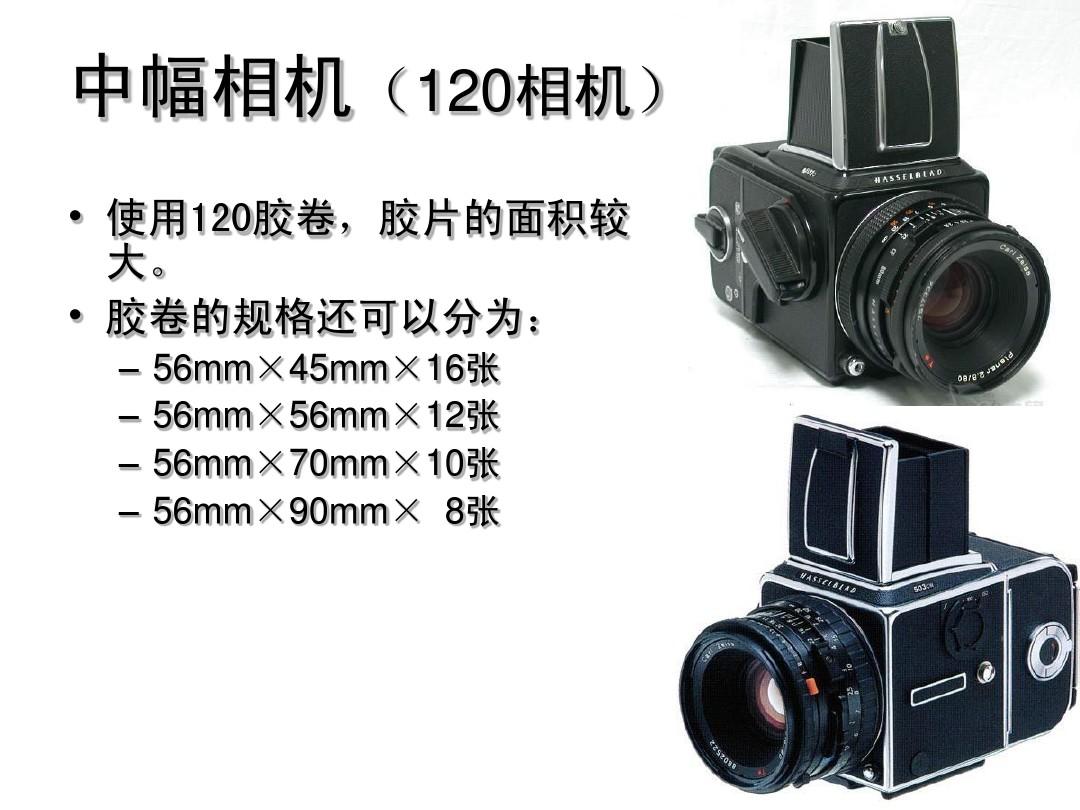 照相机的分类与镜头