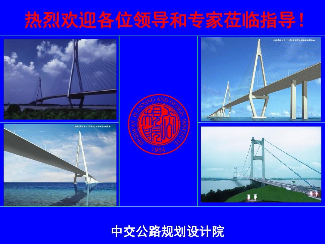 杭州湾大桥总体设计汇报-6-6-23