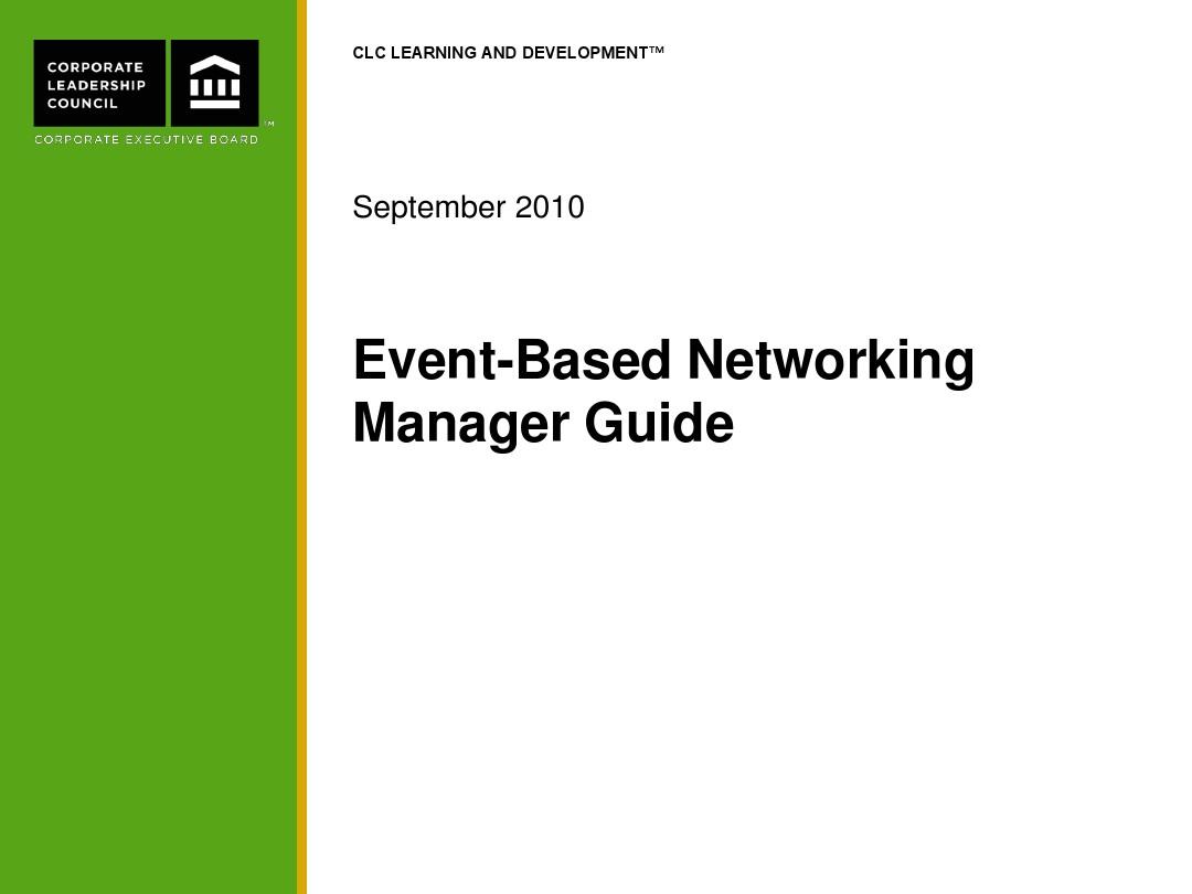 Event-Based Networking American Express.Manager_Guide
