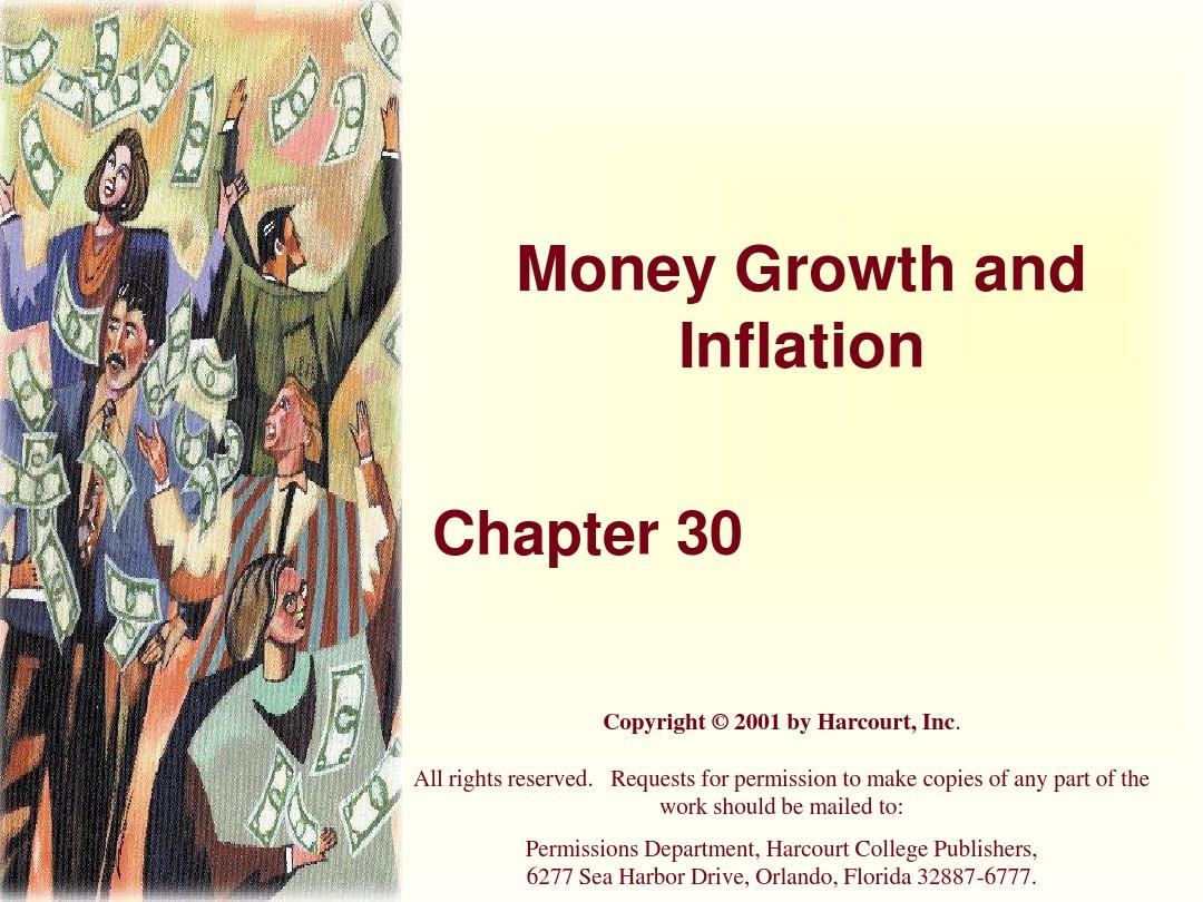 chap 30Money Growth and Inflation