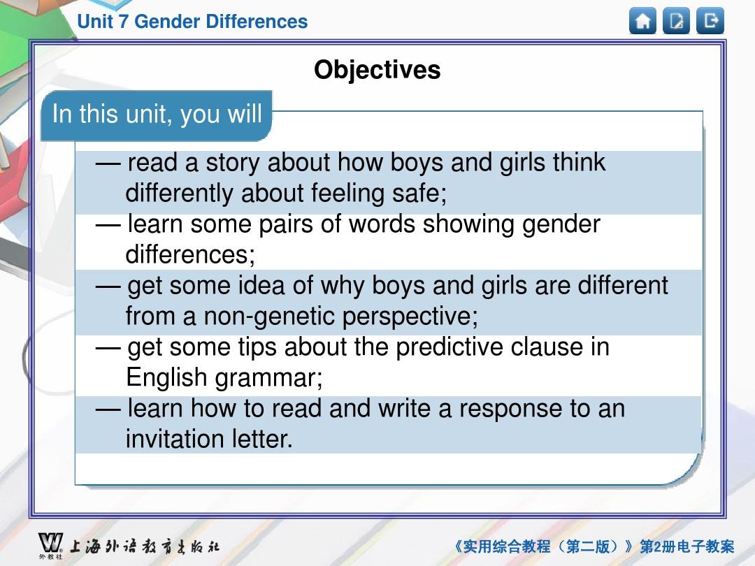 Unit 7 Gender Differences