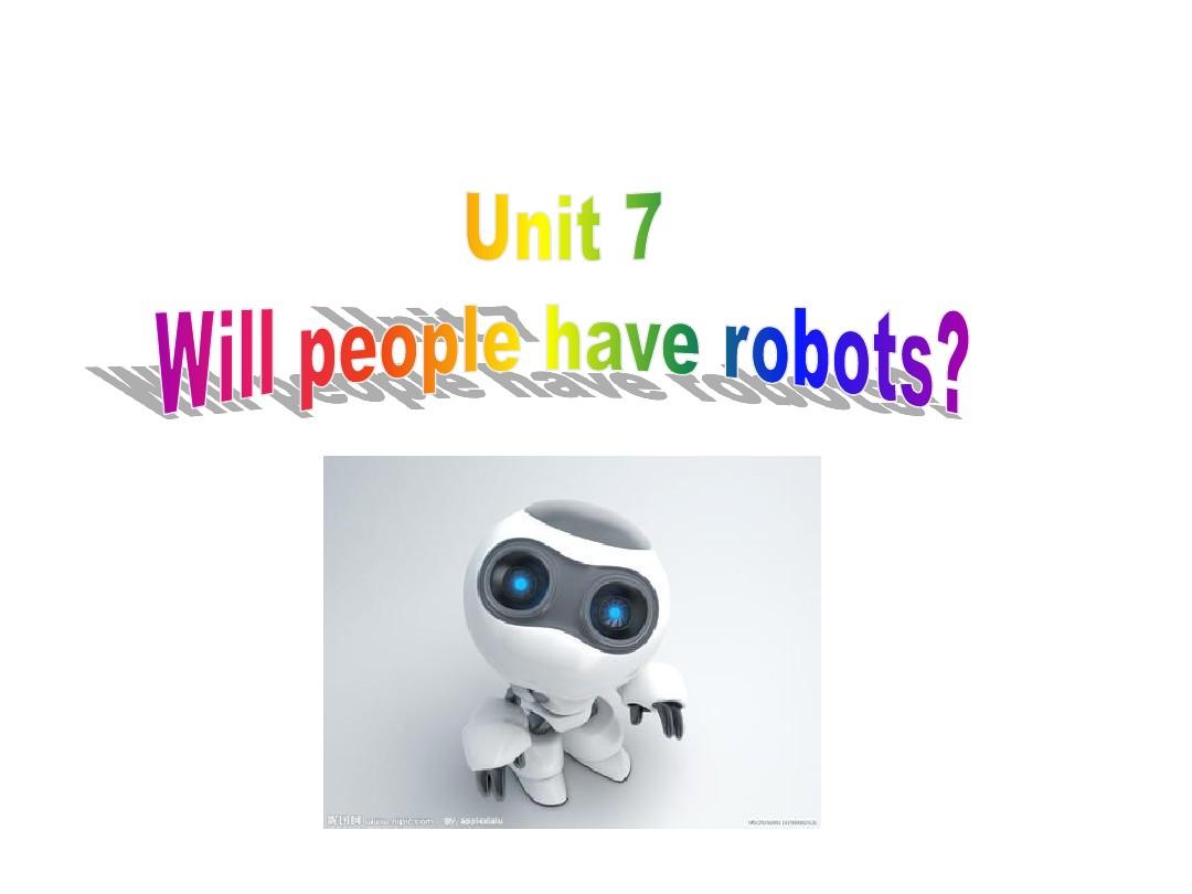 最新八年级英语上册(人教版)Unit7 Will people have robots Section A 1公开课PPT课件