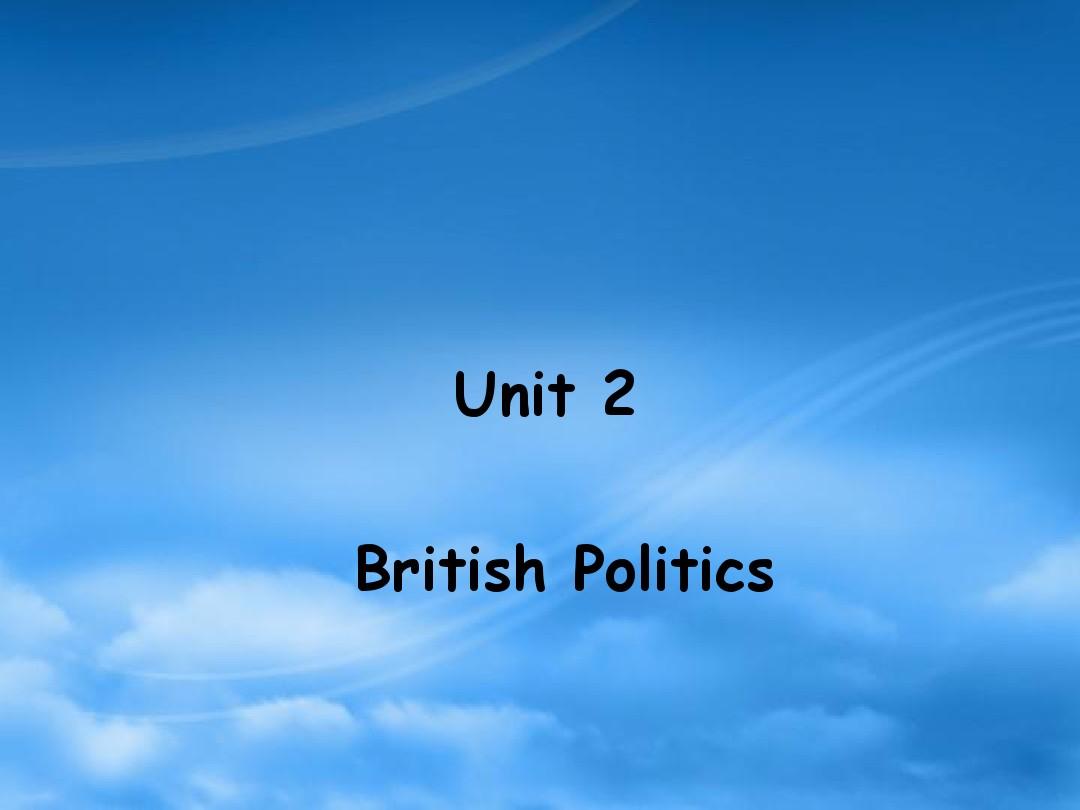 British Politics