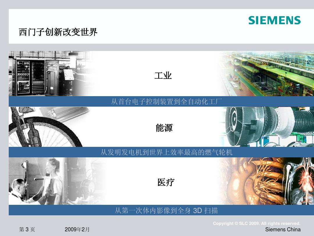 Siemens西门子企业介绍PPT