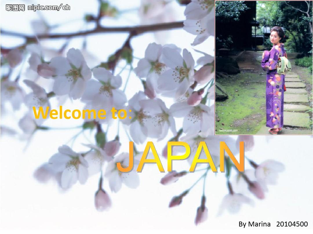 Japan  日本的旅游介绍英文版