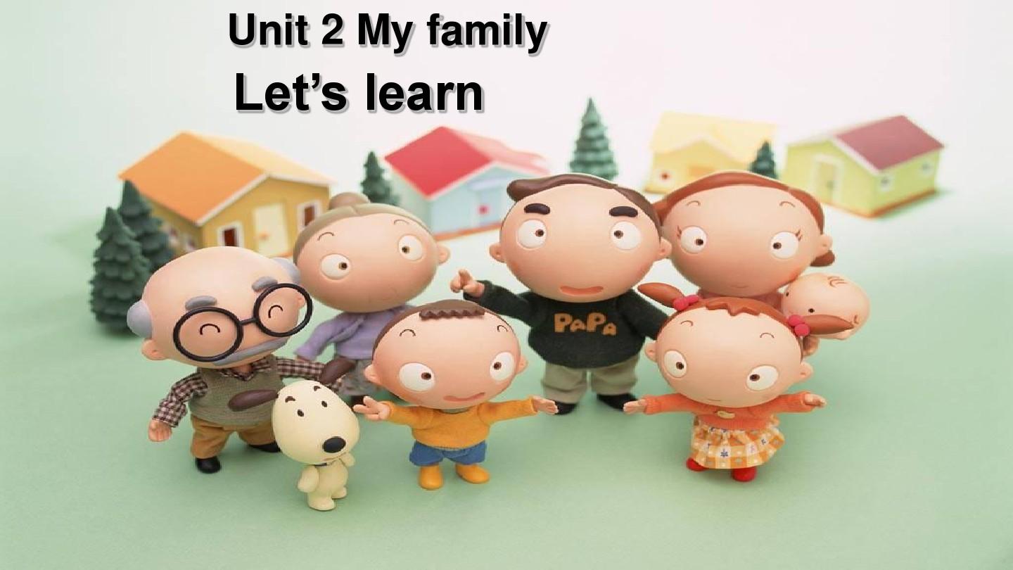 最新人教版pep小学三年级英语下册Unit2_My_family.第5课时精品ppt课件