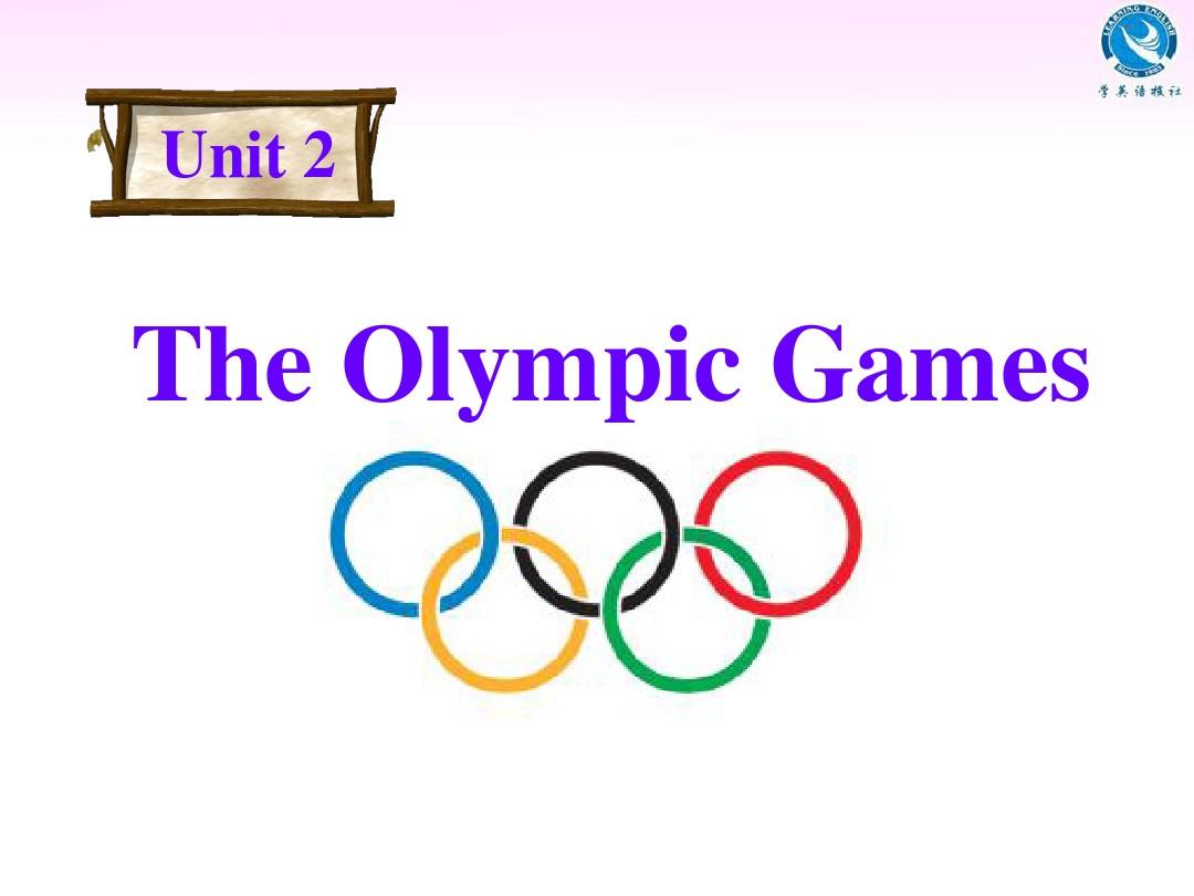 人教版高中英语必修二Unit2 The Olympic Games导入Warming up