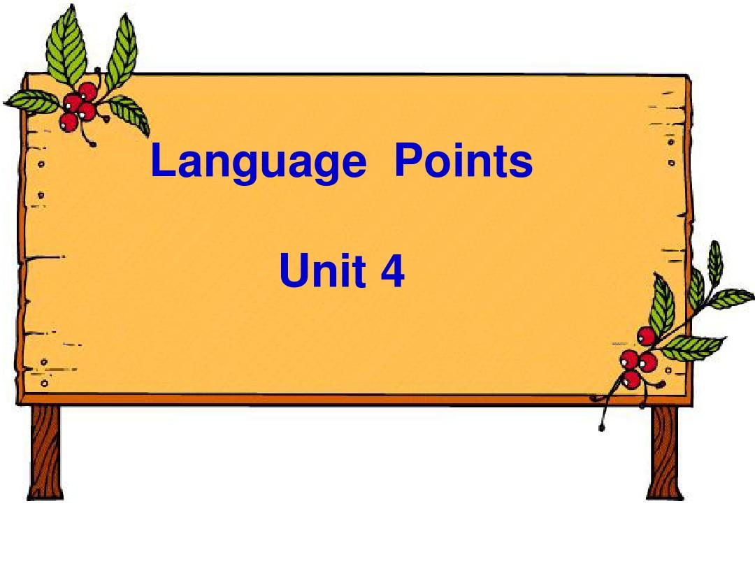 B4U4 language points
