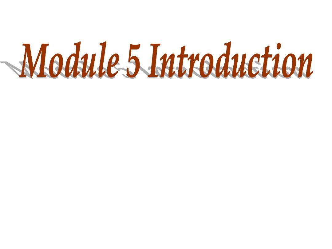 外研版选修八  module5