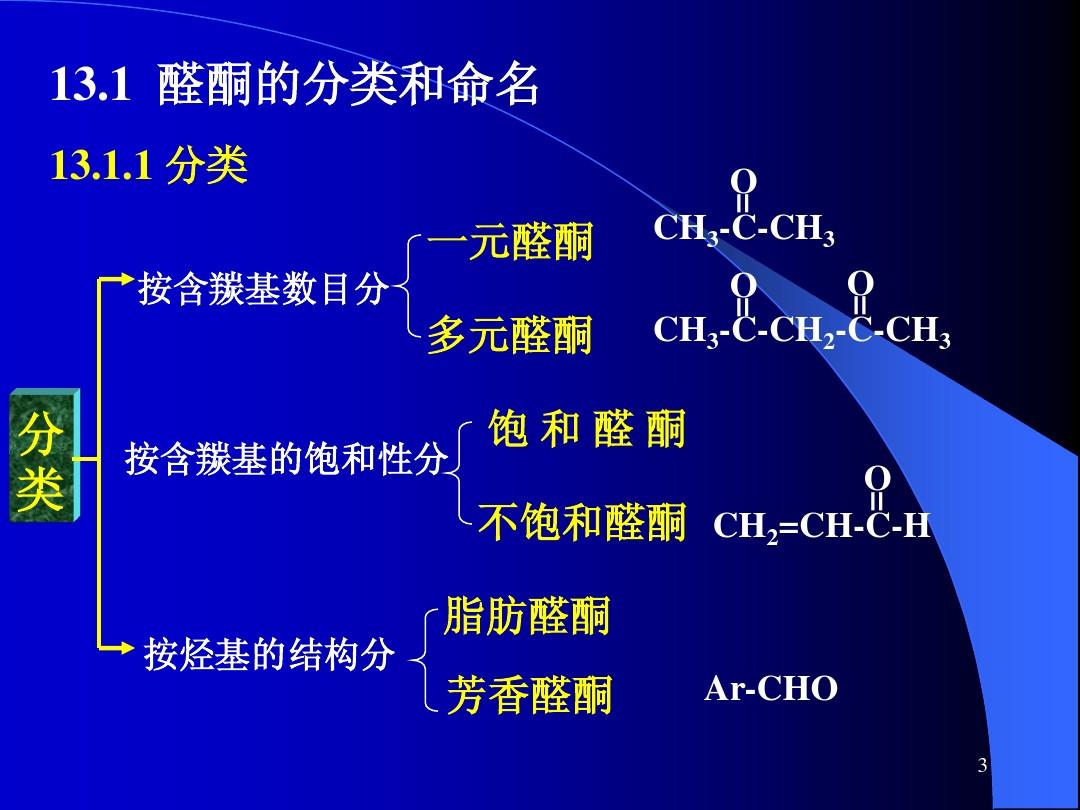 青岛科技大学有机化学课件—第13章 醛酮