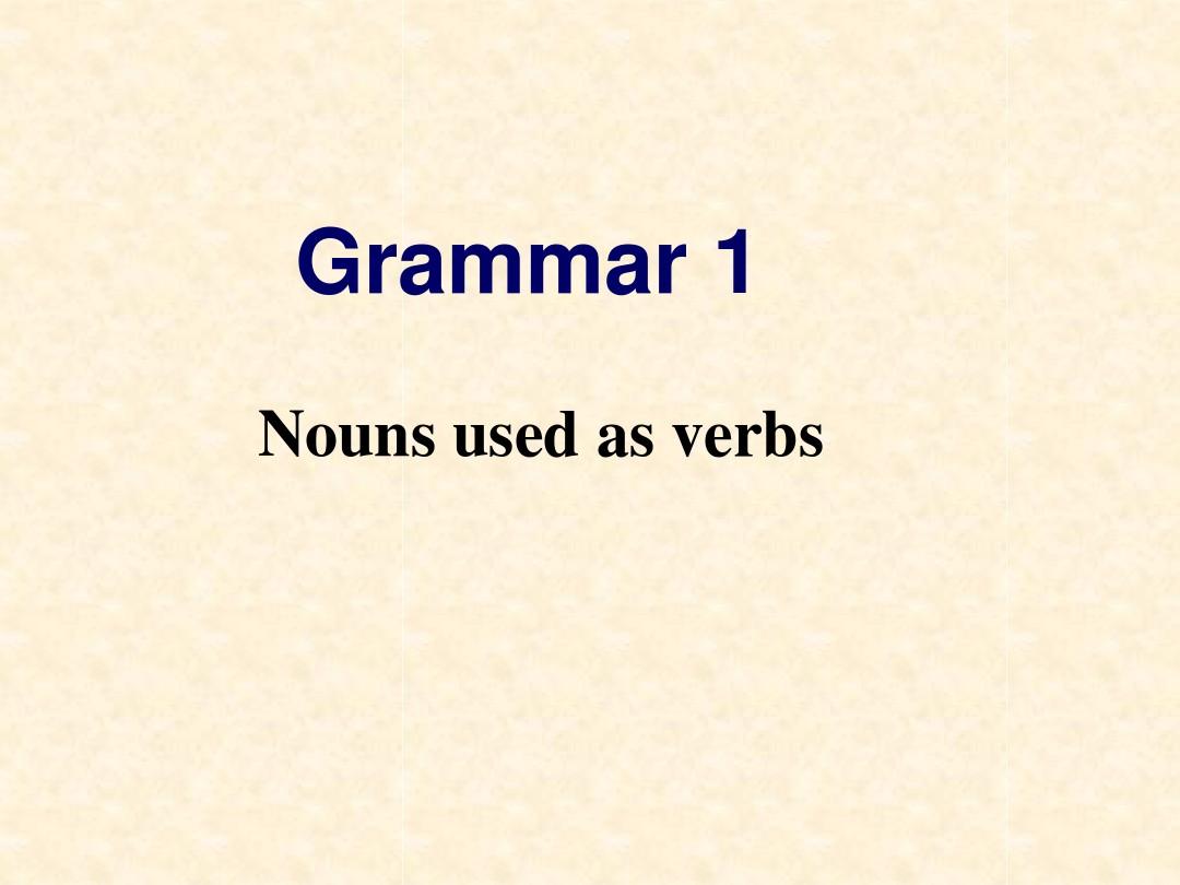 外研版高中英语book 2 module 1 grammar