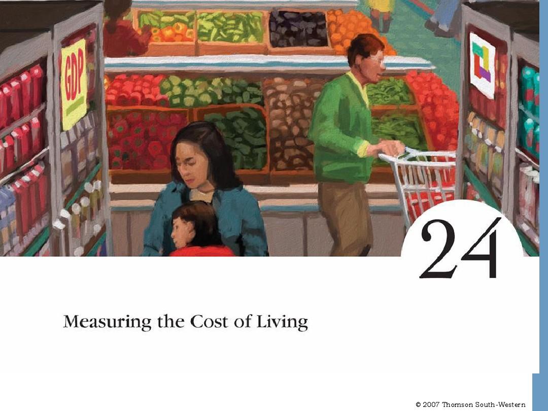 曼昆经济学原理 (宏观)-第24章  生活费用的衡量