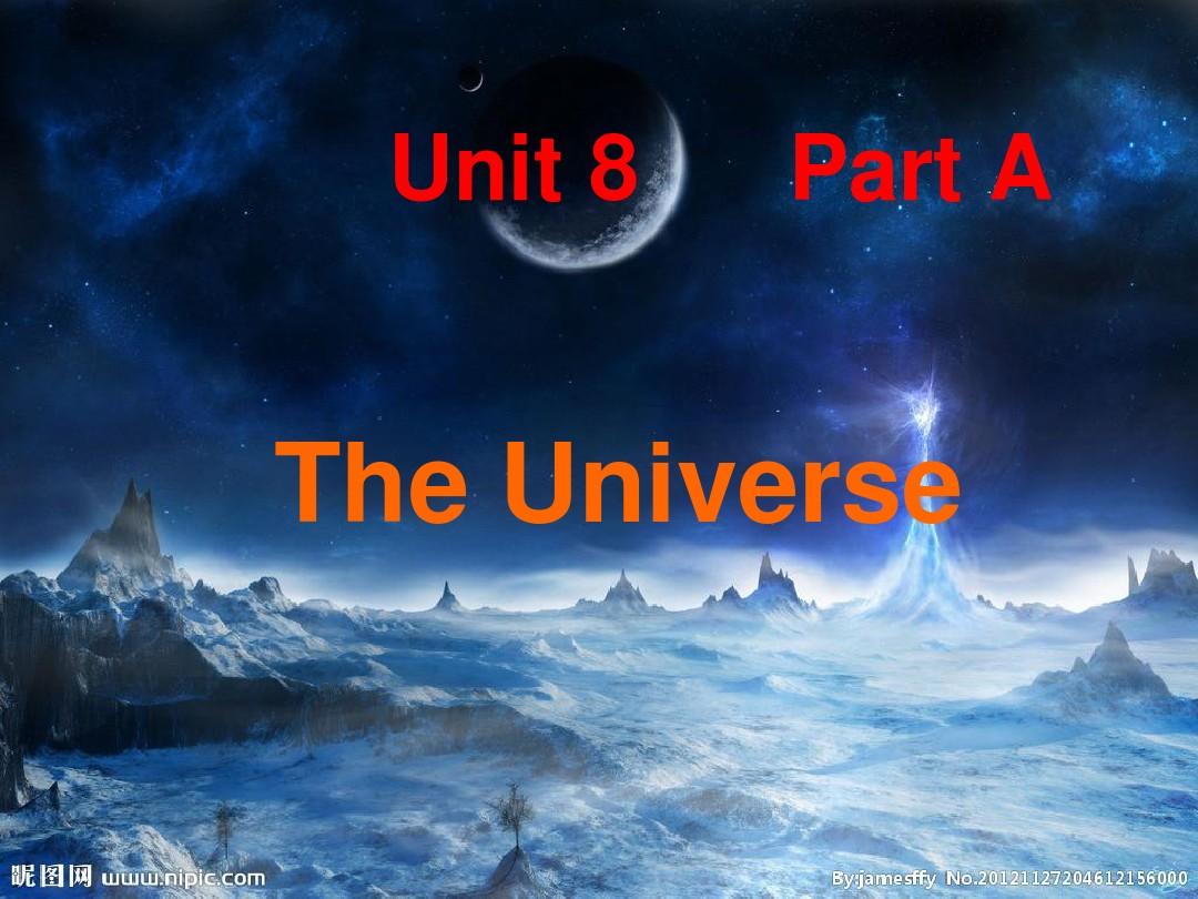 闽教版 小学英语 六年级上 Unit 8 The Universe Part A