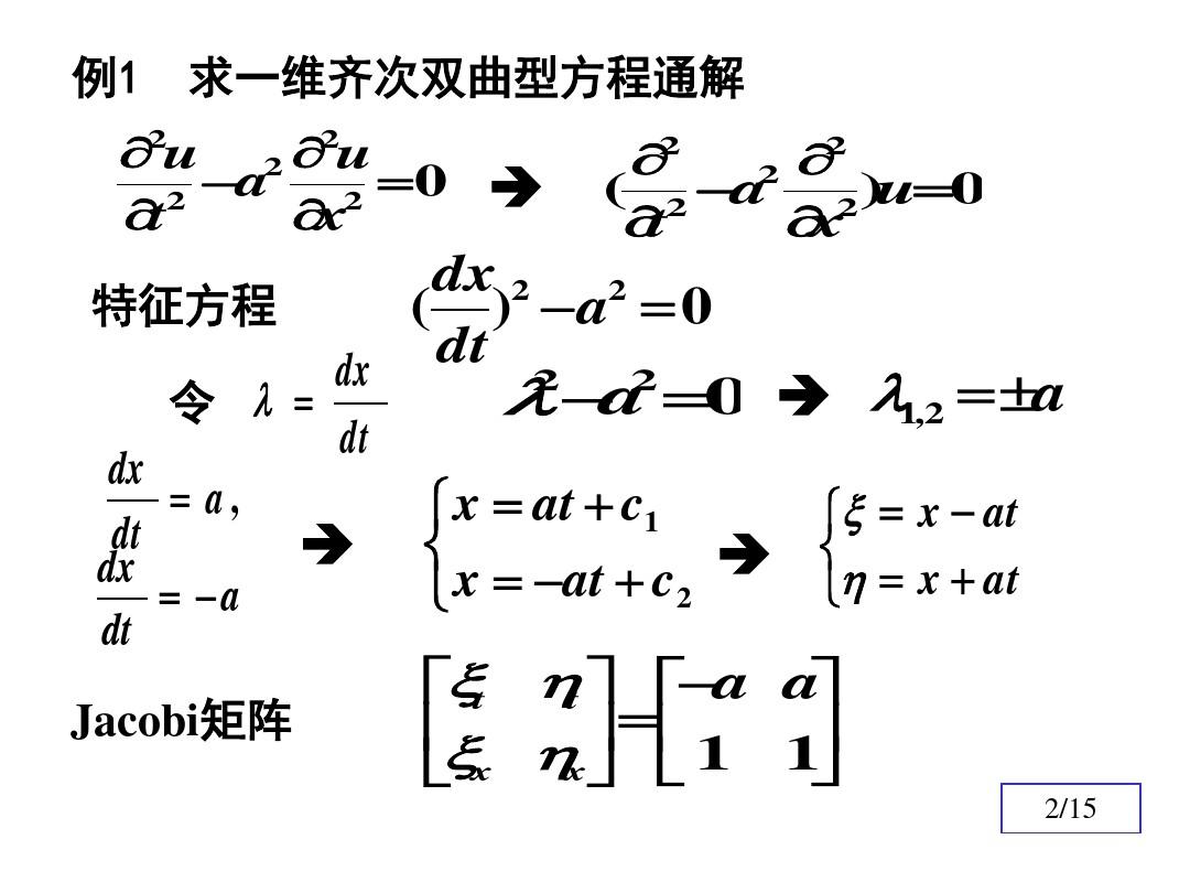 数理方程与特殊函数4方程求解叠加原理