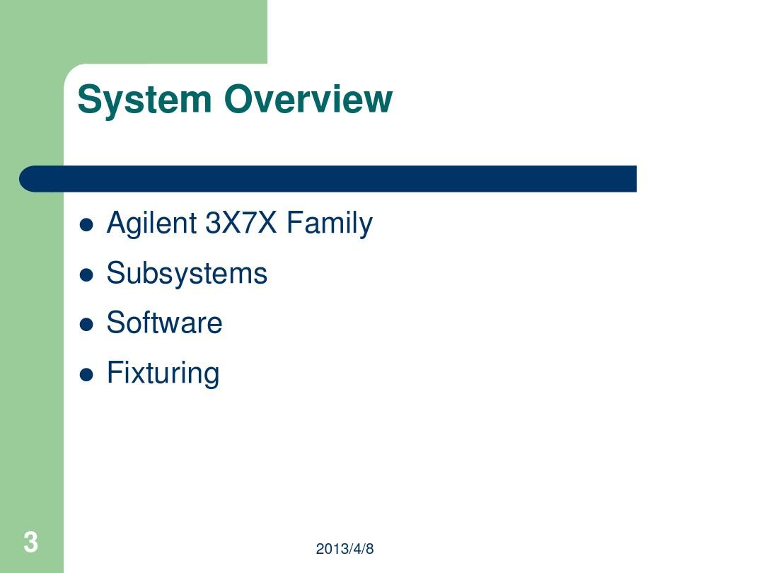 2. System Overview Lecture