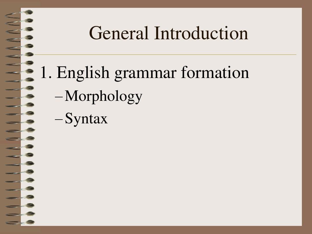 1 General Introduction