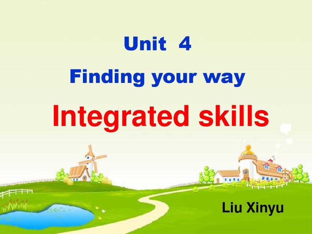 牛津译林版7BUnit4 Integrated skills