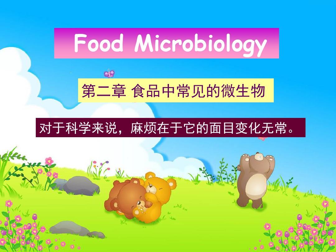 食品中的微生物 
