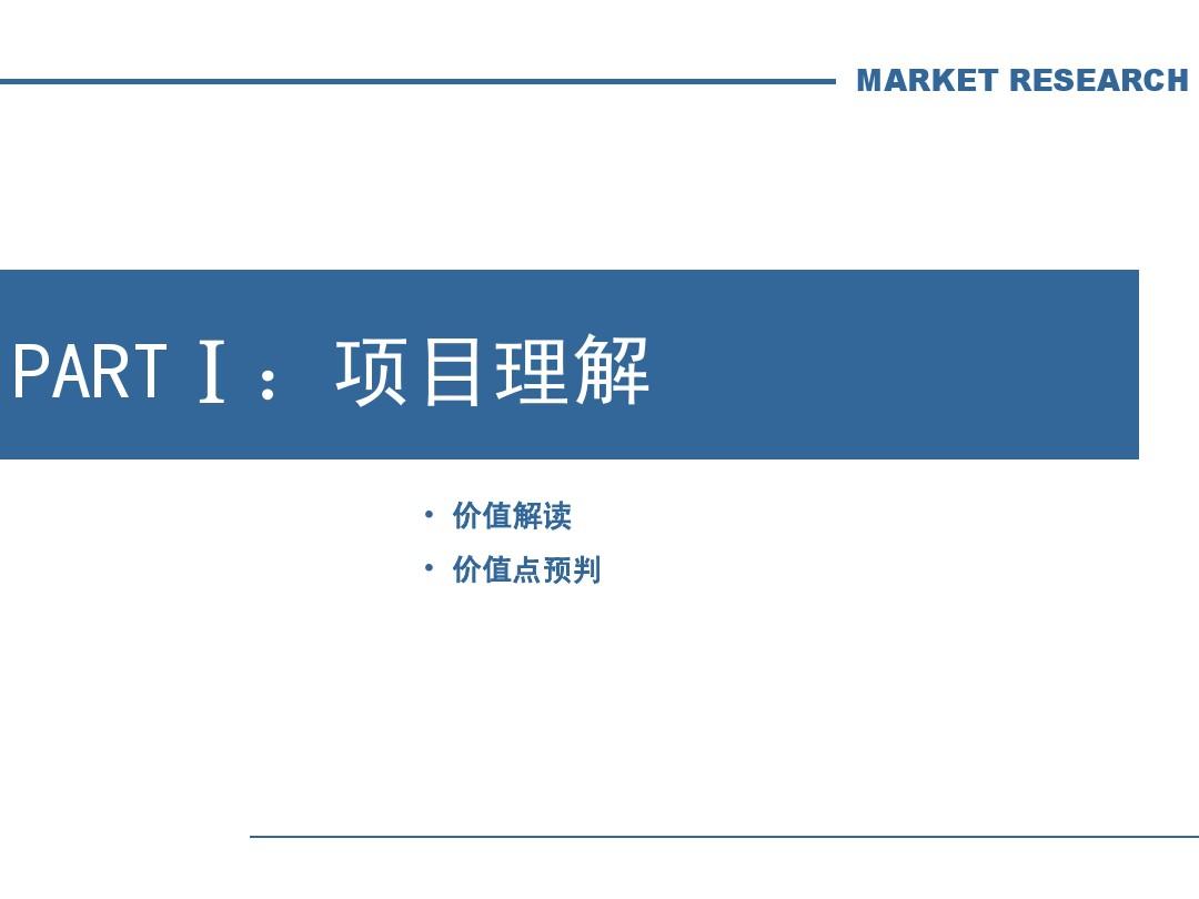 上海金山区项目市场研究报告164099075