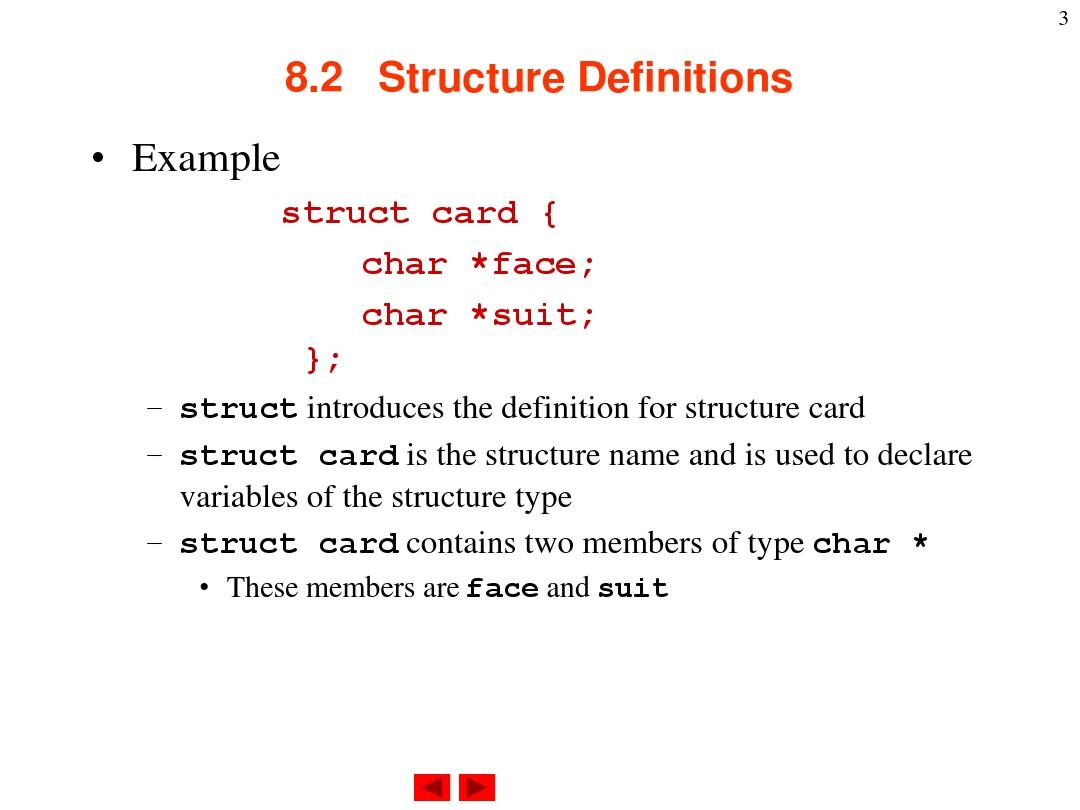 ch08 Structures, Unions, Bit Manipulations, and Enumerations