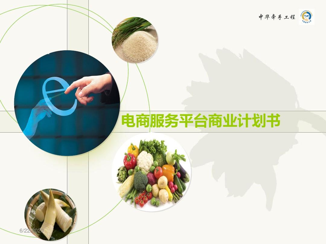 2019最新农产品电商平台商业计划书策划书