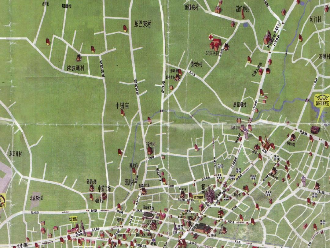 老挝地图中英文版—万象地图中英文版,越南地图,缅甸地图