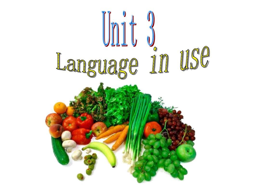 外研版七上M4U3 language in use