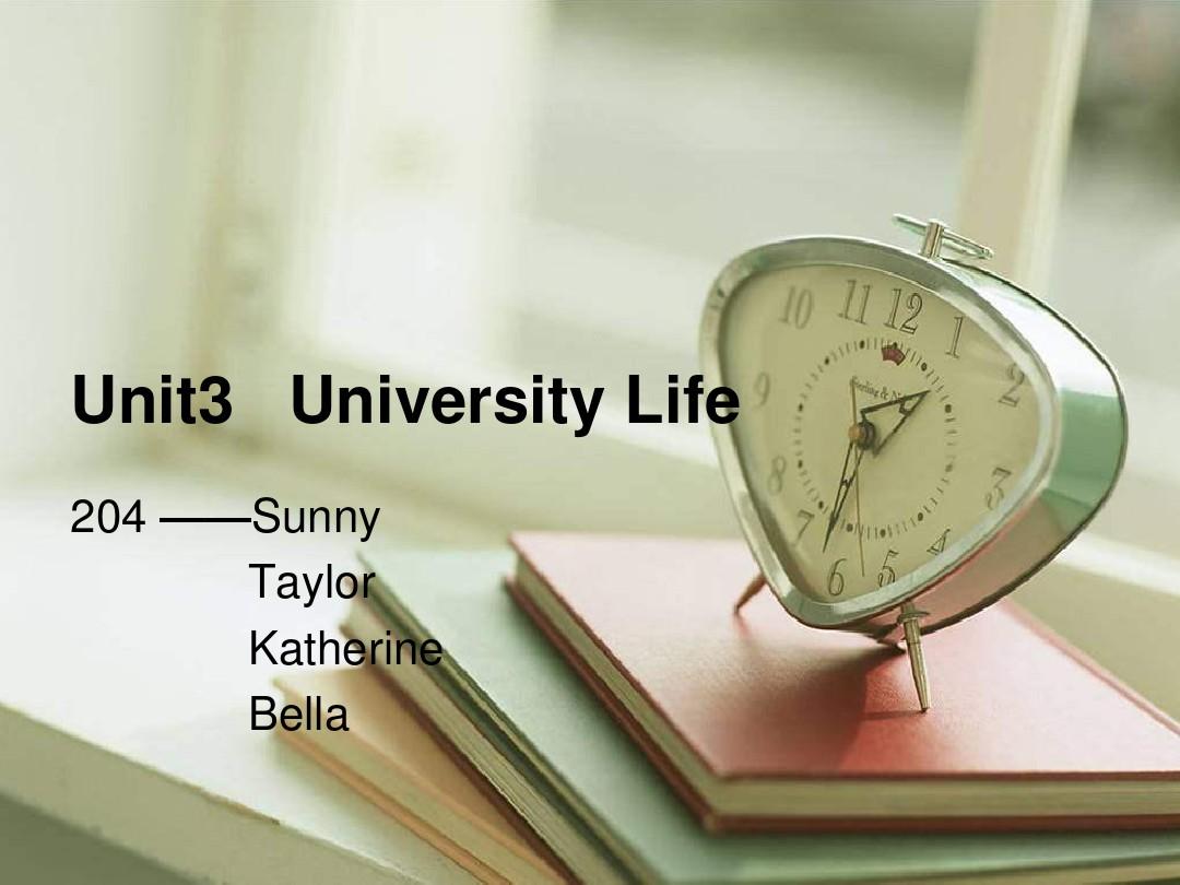 【精选】阅读教程 Unit3  University Life