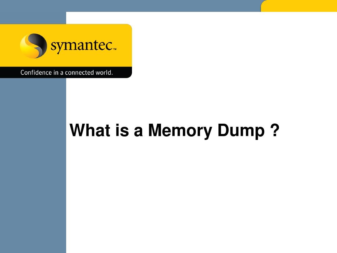 Memory Dump & Analysis