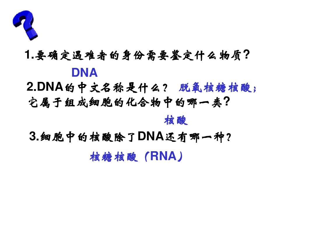 生物：《观察DNA和RNA在细胞中的分布》课件(新人教版必修1)