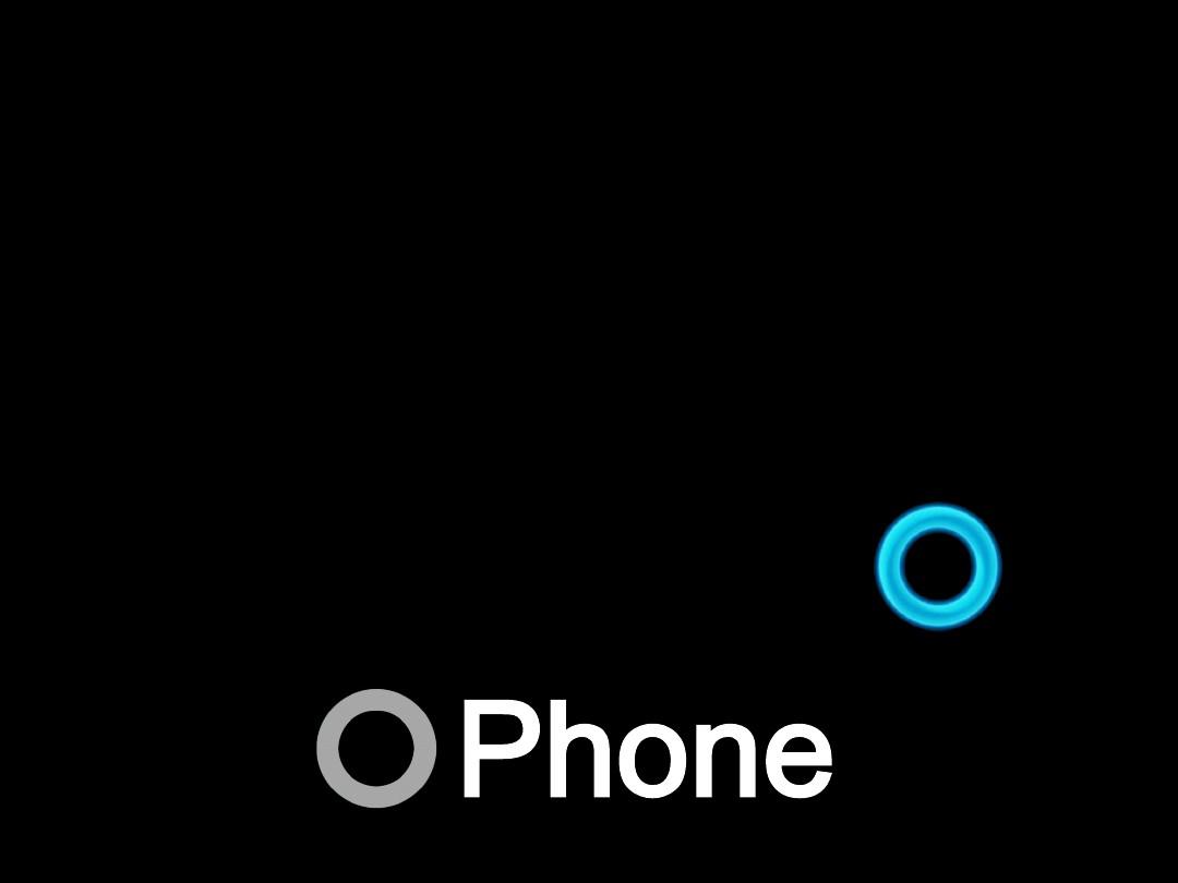 当Ophone遇上Iphone(手机解锁动画开场PPT)