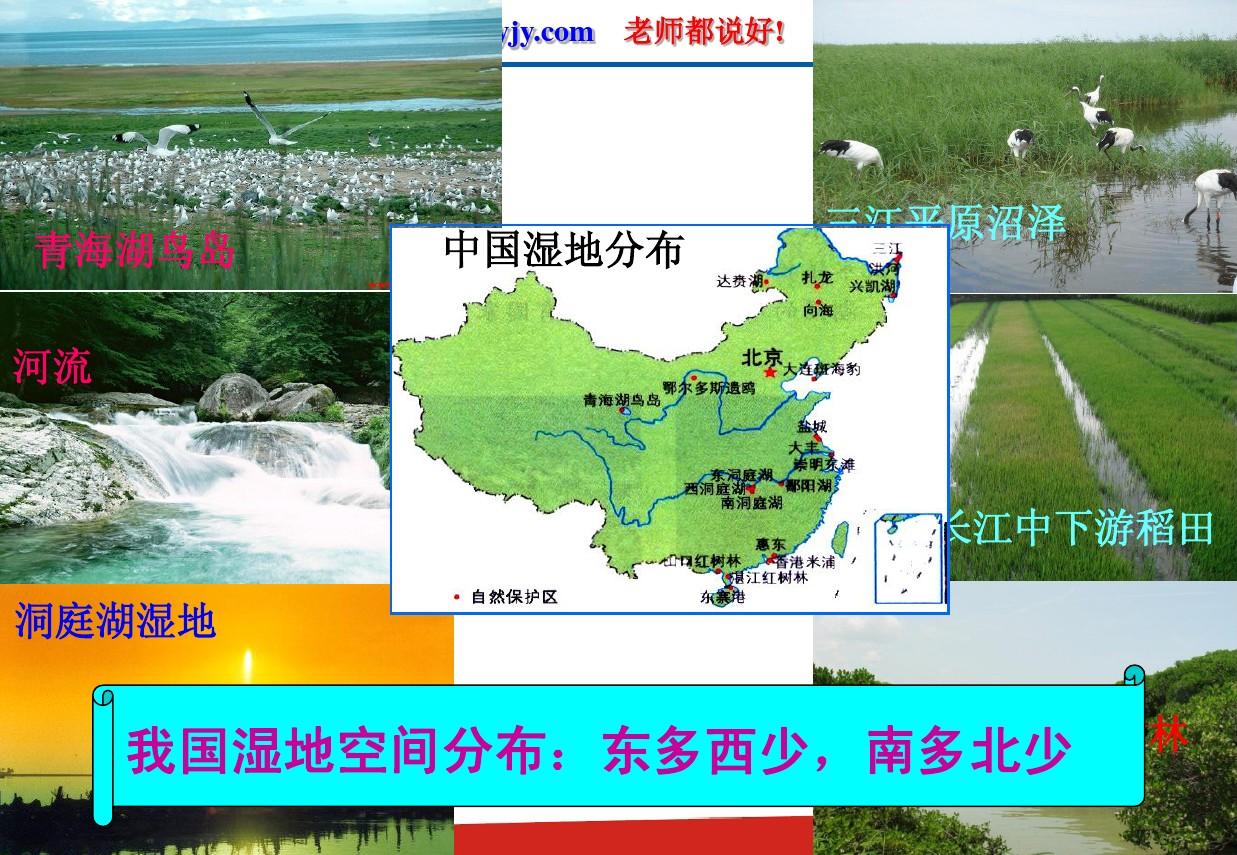【地理】湘教版必修3 第二章 第二节 湿地资源的开发与保护(原创)