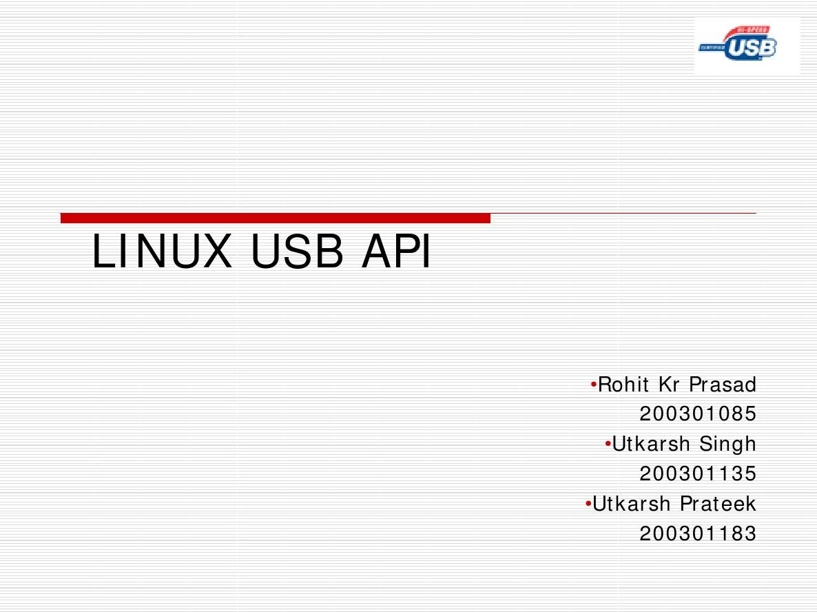 Linux_USB_API