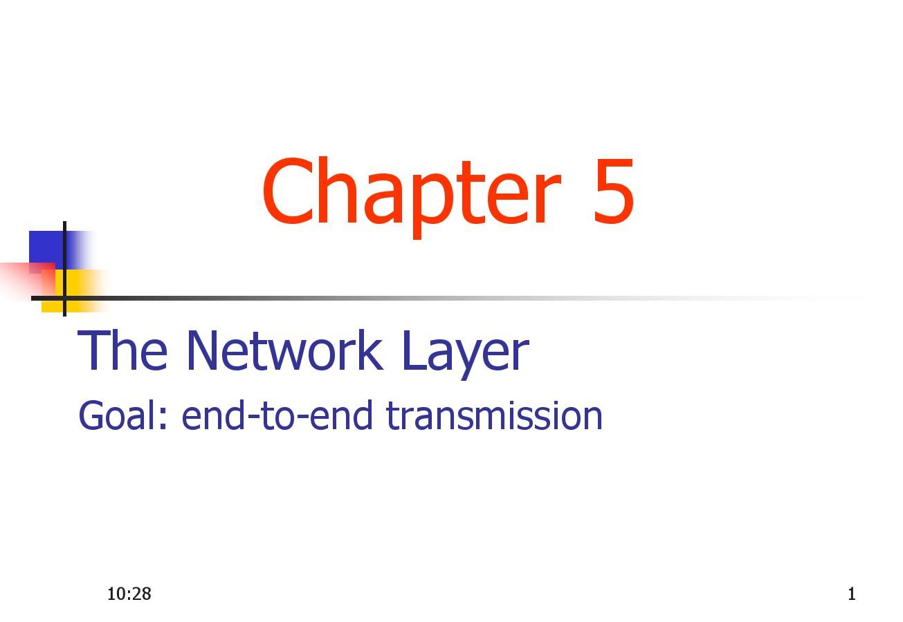 现代计算机网络讲义5(英语)+网络层